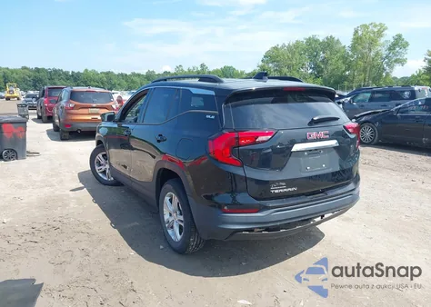 2020 GMC Terrain Fwd Sle from USA, damaged, VIN 3GKALMEV7LL249804